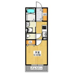 徳庵駅 徒歩5分 3階の物件間取画像